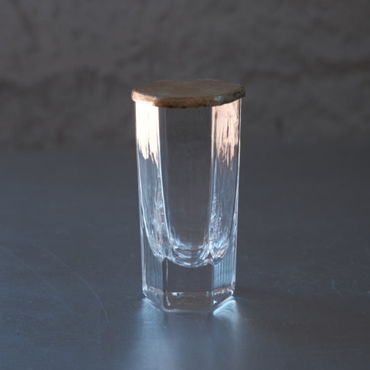 小林裕之・希-黃銅蓋・六角茶倉杯