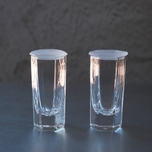 小林裕之・希-玻璃蓋・六角茶倉杯