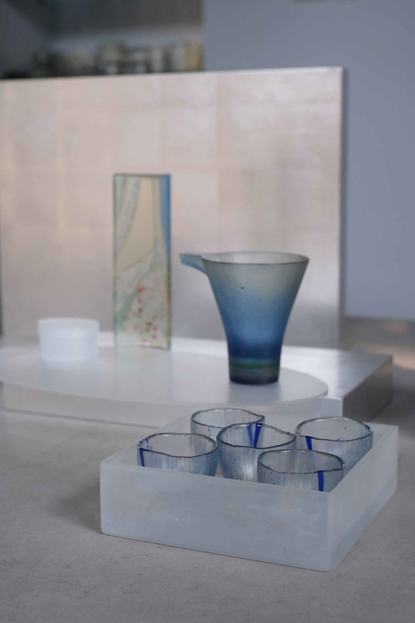 沖田奈央-藍泱小杯(6入組)