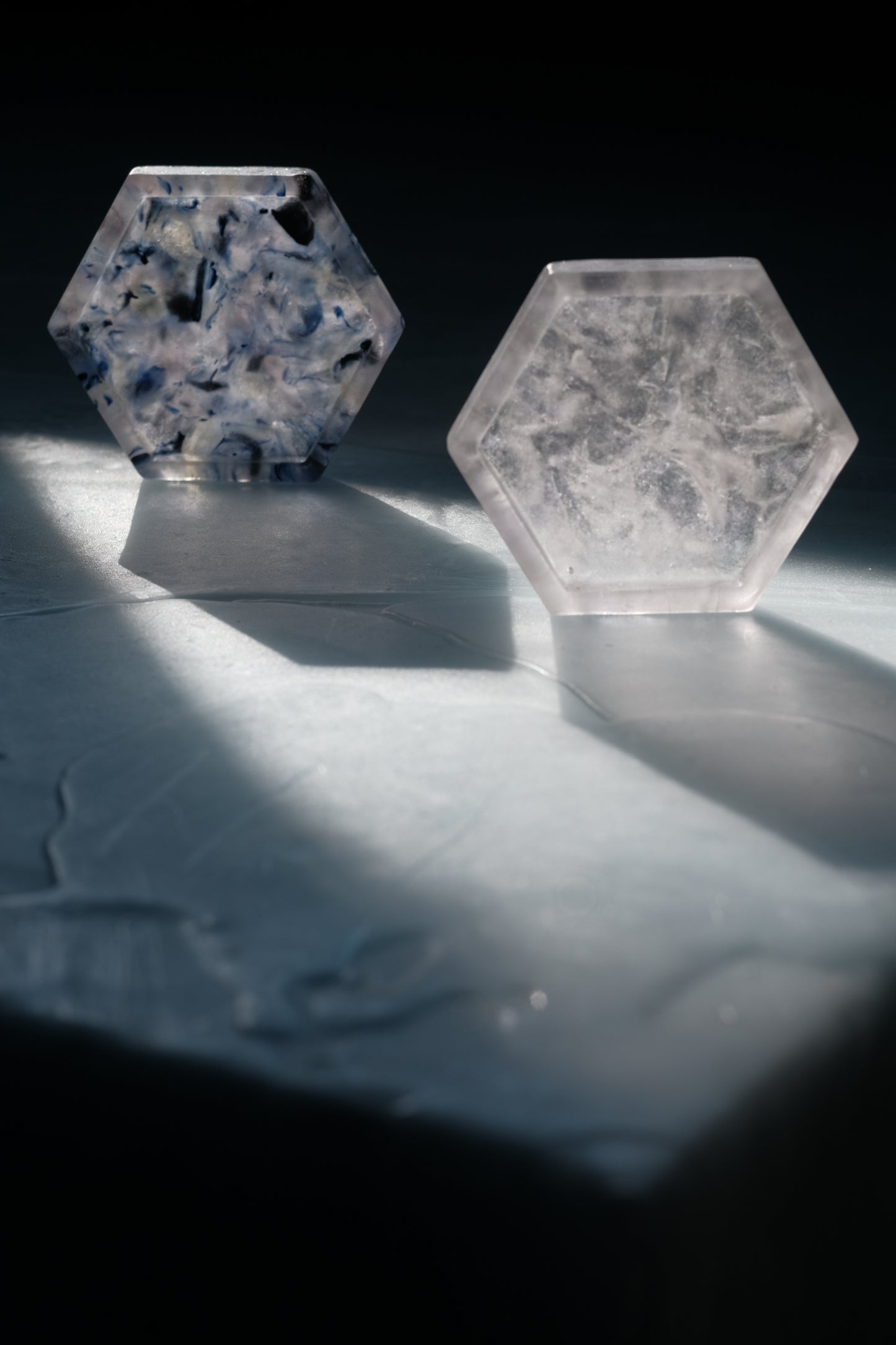 佐藤幸惠 鑄造玻璃六角皿