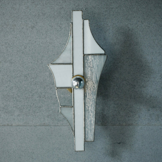 真真鑲嵌玻璃研究所 泊・月白限定幾何壁燈