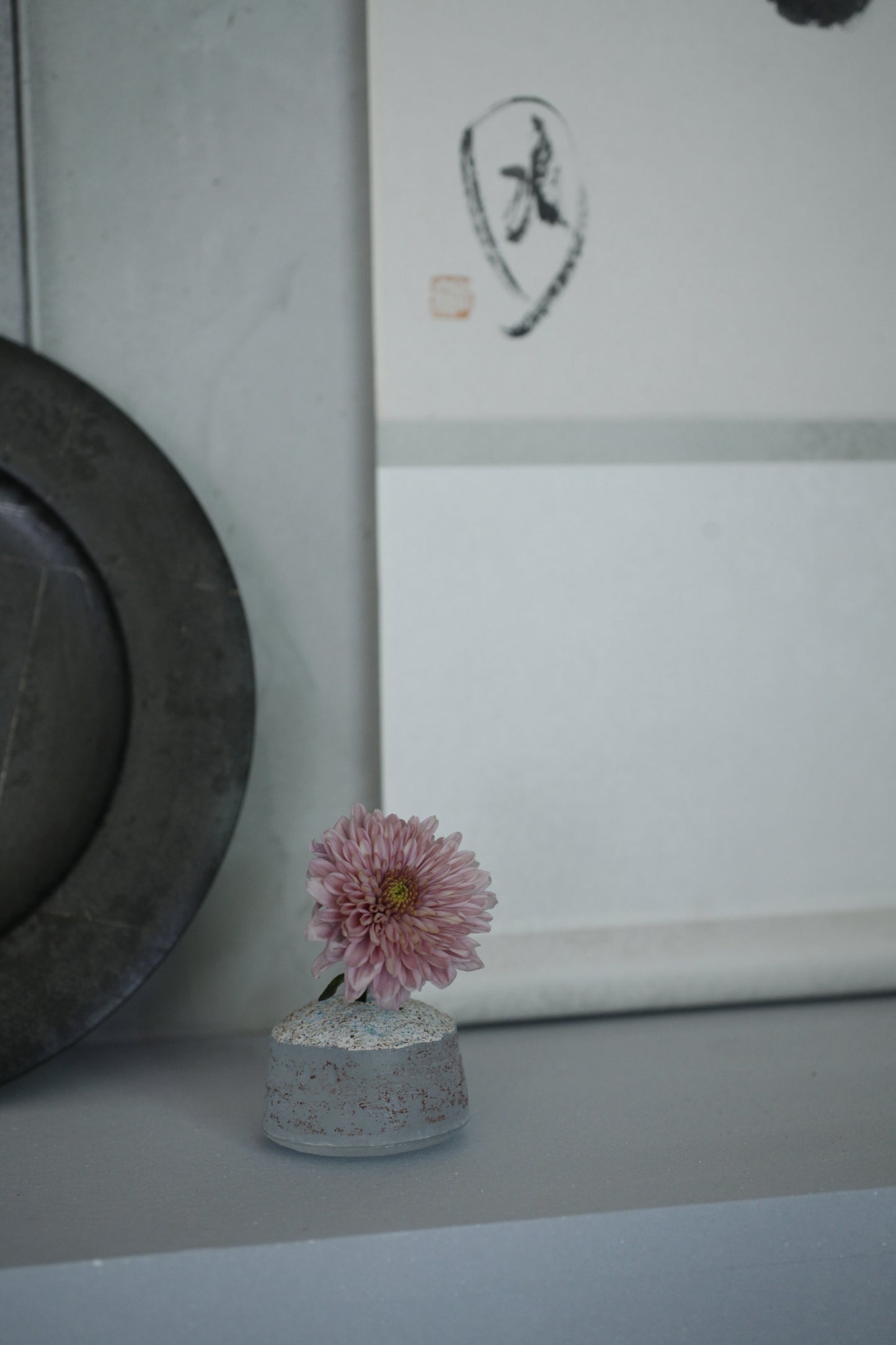 森屋茉莉子-ㄧ輪插花器・家