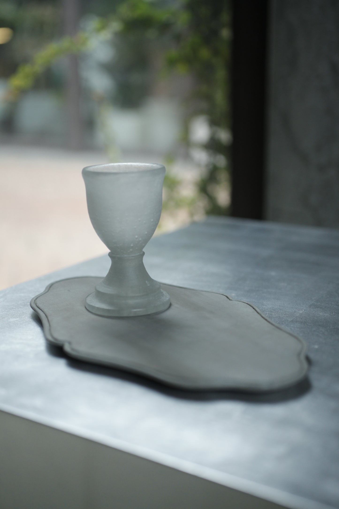 森屋茉莉子-高腳杯花器