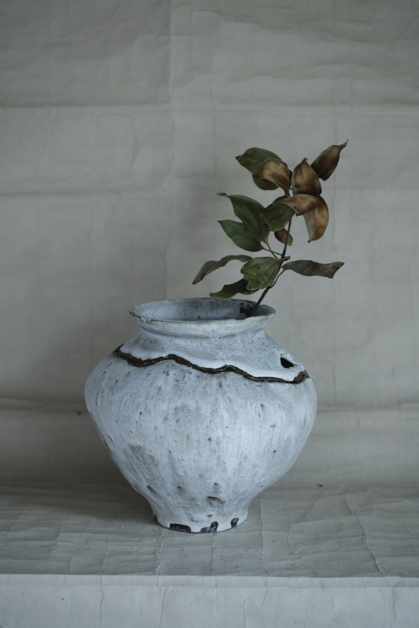 望氣 末雪釉組件式花器(K)