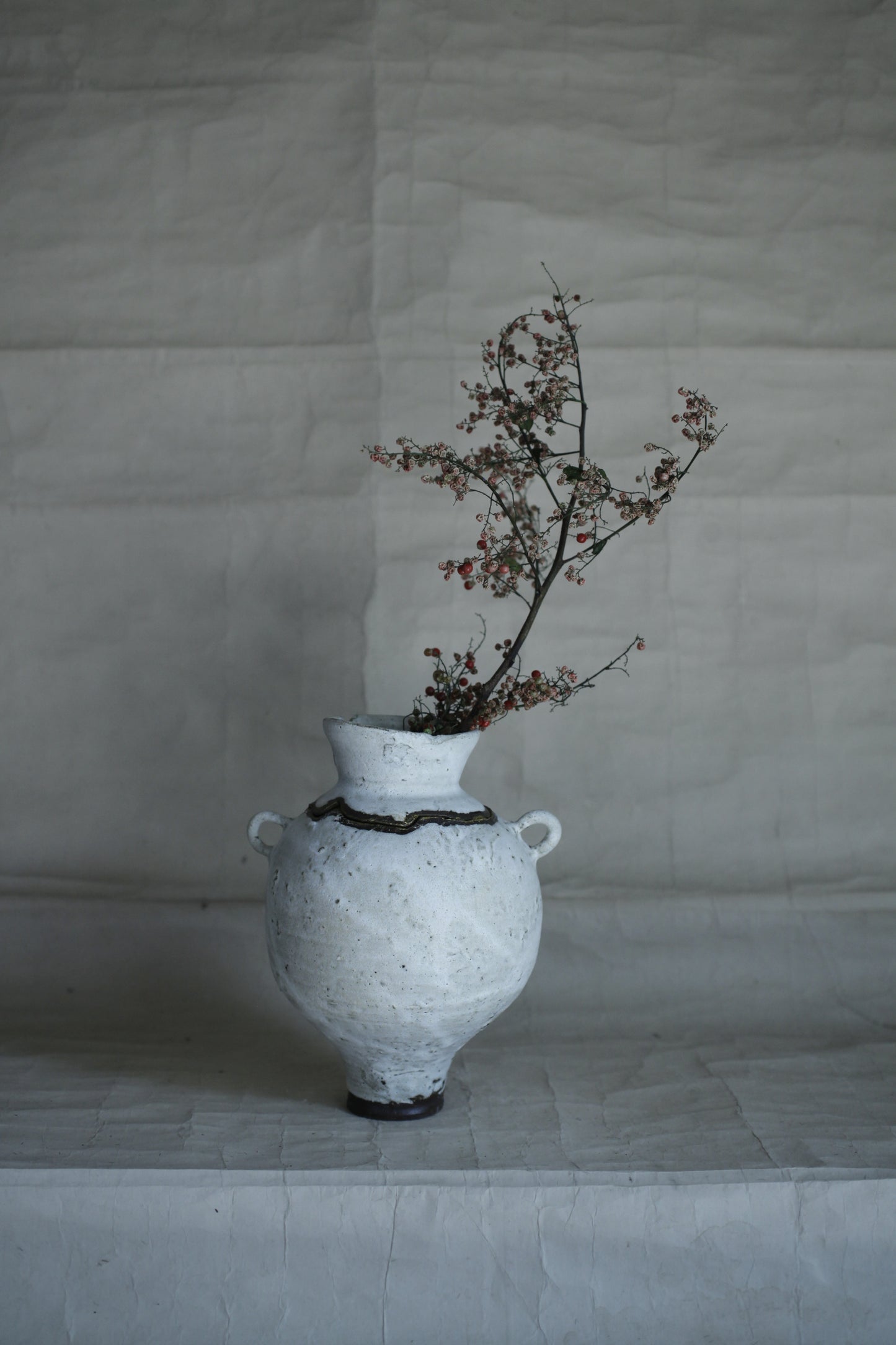 望氣 末雪釉組件式花器(S)