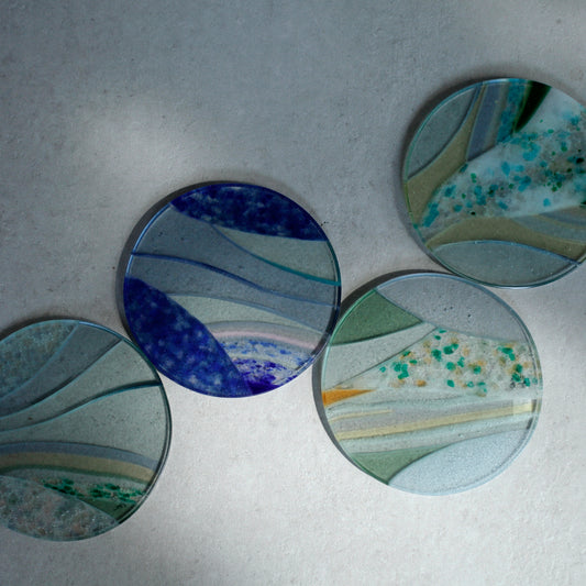 沖田奈央-山水景圓盤