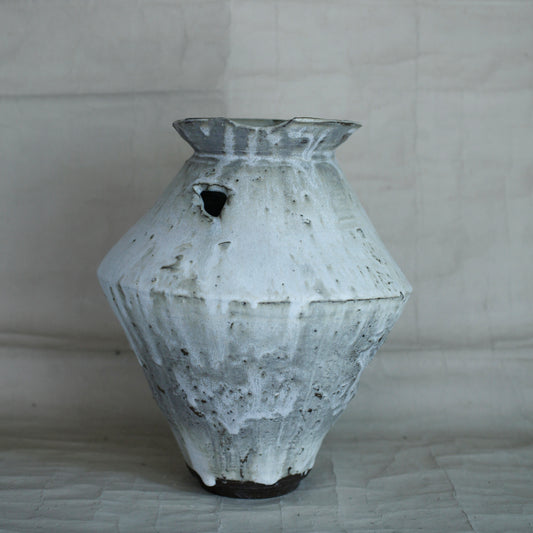 望氣 末雪釉花器(P)