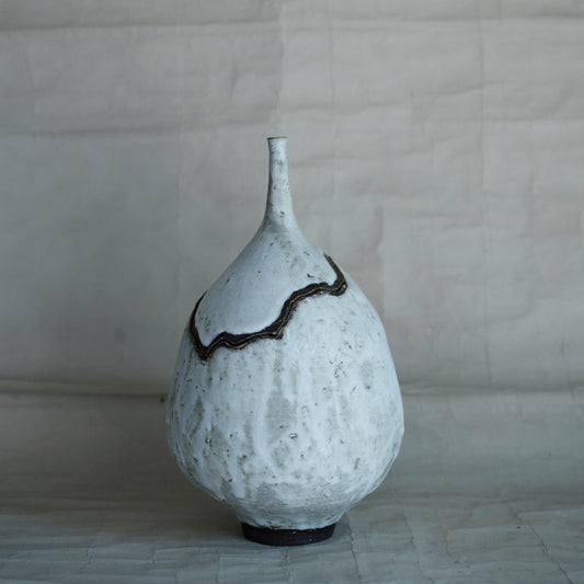 望氣 末雪釉組件式花器(D)