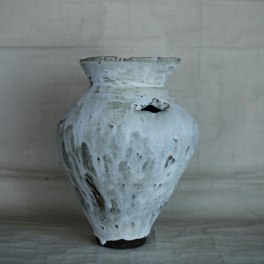 望氣 末雪釉花器(N)