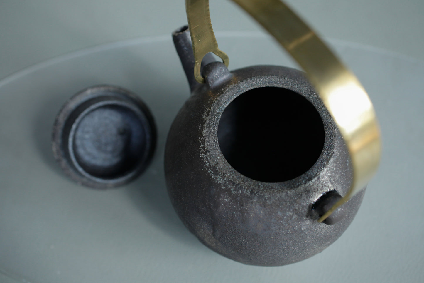 蕭風 柴燒提樑壺-星澐