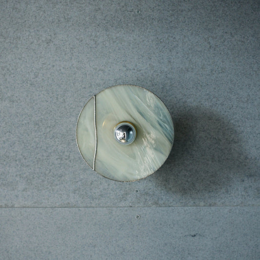 真真鑲嵌玻璃研究所 金繼圓盤鑲嵌玻璃壁燈