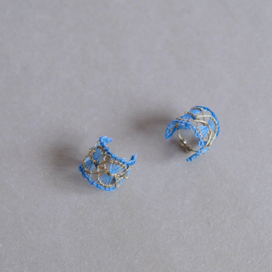 風花 fuuka. 粼粼金光耳扣