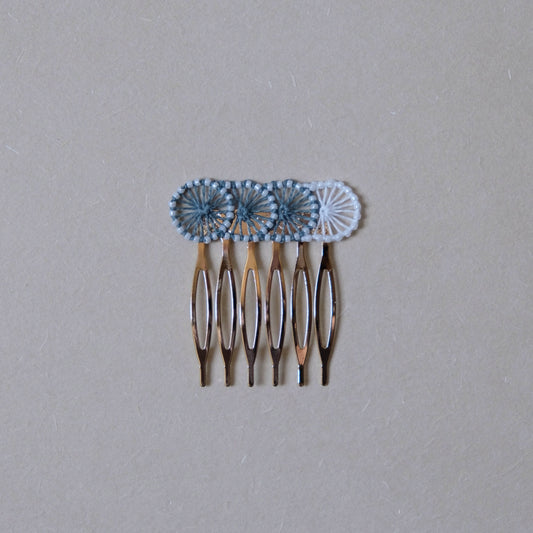 風花 fuuka. 圈圈圓圓髮梳:::月白:::