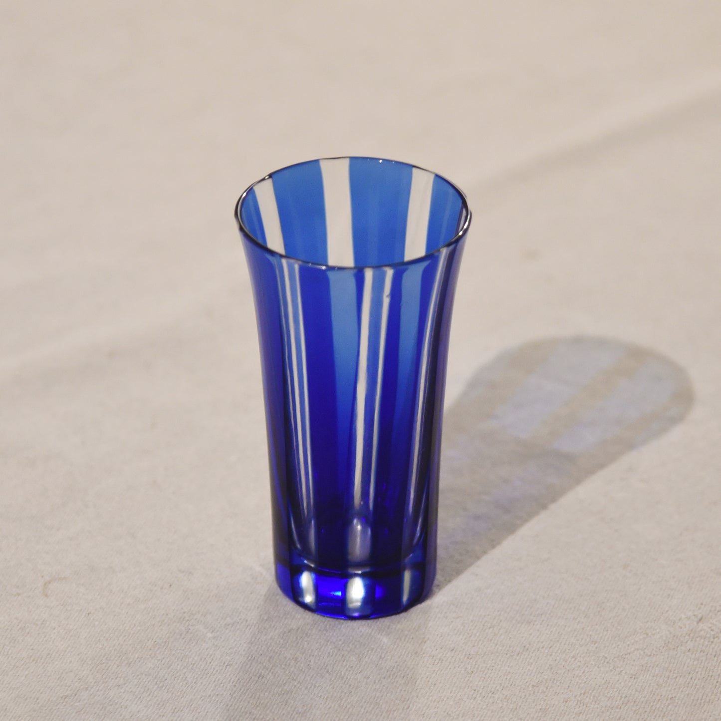 常夏-日本昭和切子老杯(線條)