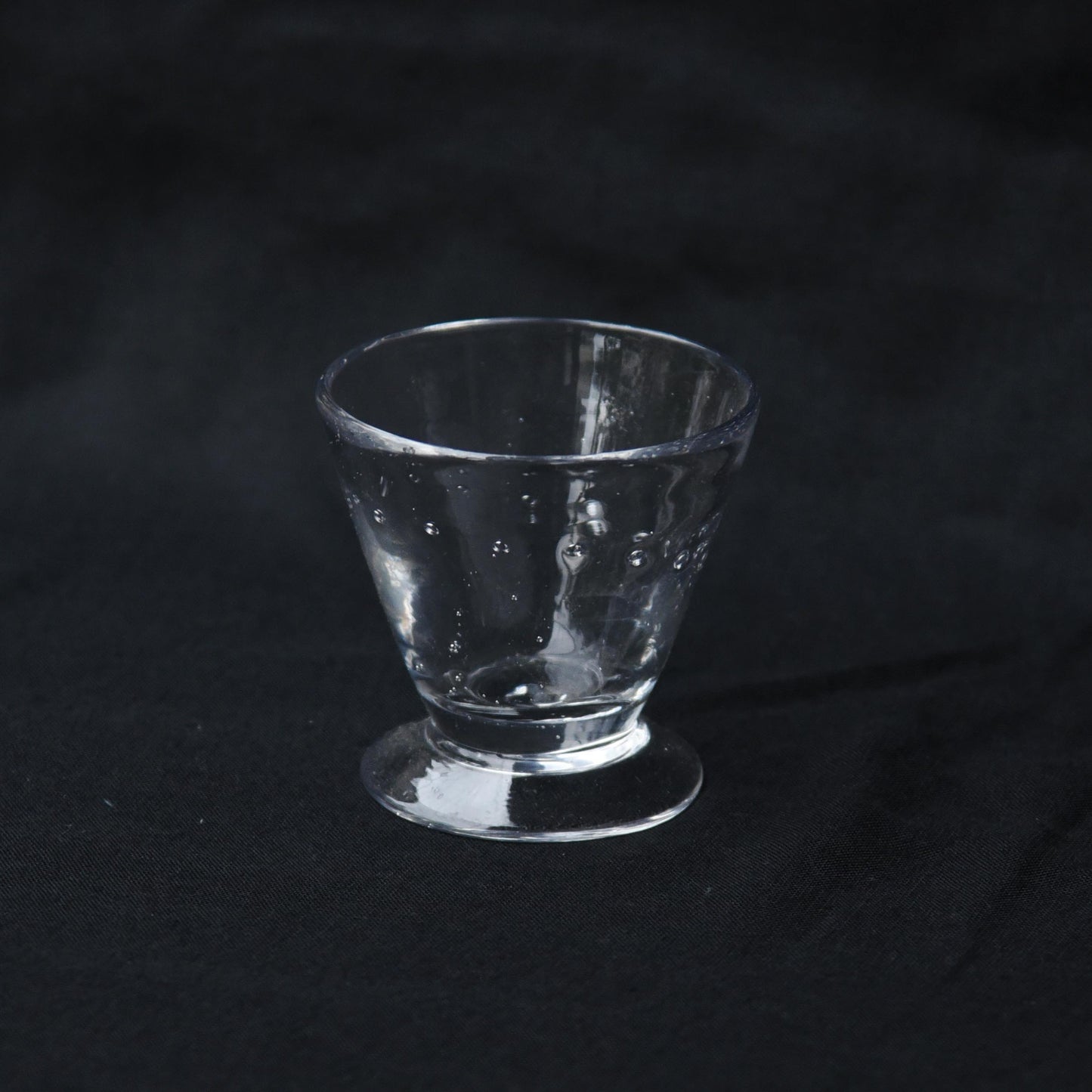 常夏-日本手工氣泡老玻璃高腳皿