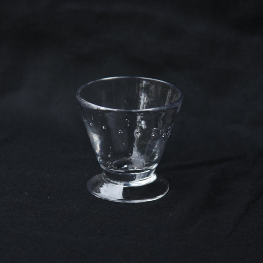 常夏-日本手工氣泡老玻璃高腳皿