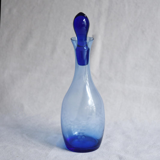 常夏-日本淺藍切子酒瓶