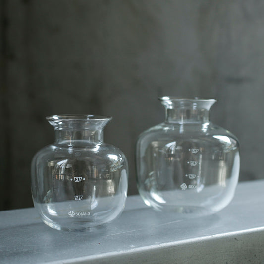 芳華-台灣早期 3人下座耐熱玻璃壺