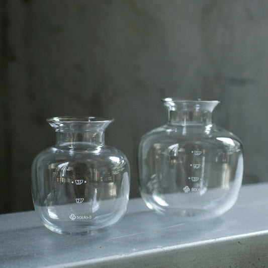 芳華-台灣早期 5人下座耐熱玻璃壺