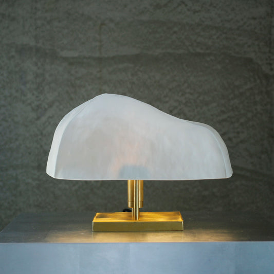 蔡宜芳x伏流物件 骨瓷低款桌燈(白)