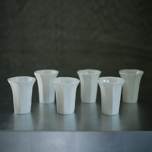 蔡宜芳 瓷土茶杯(白)