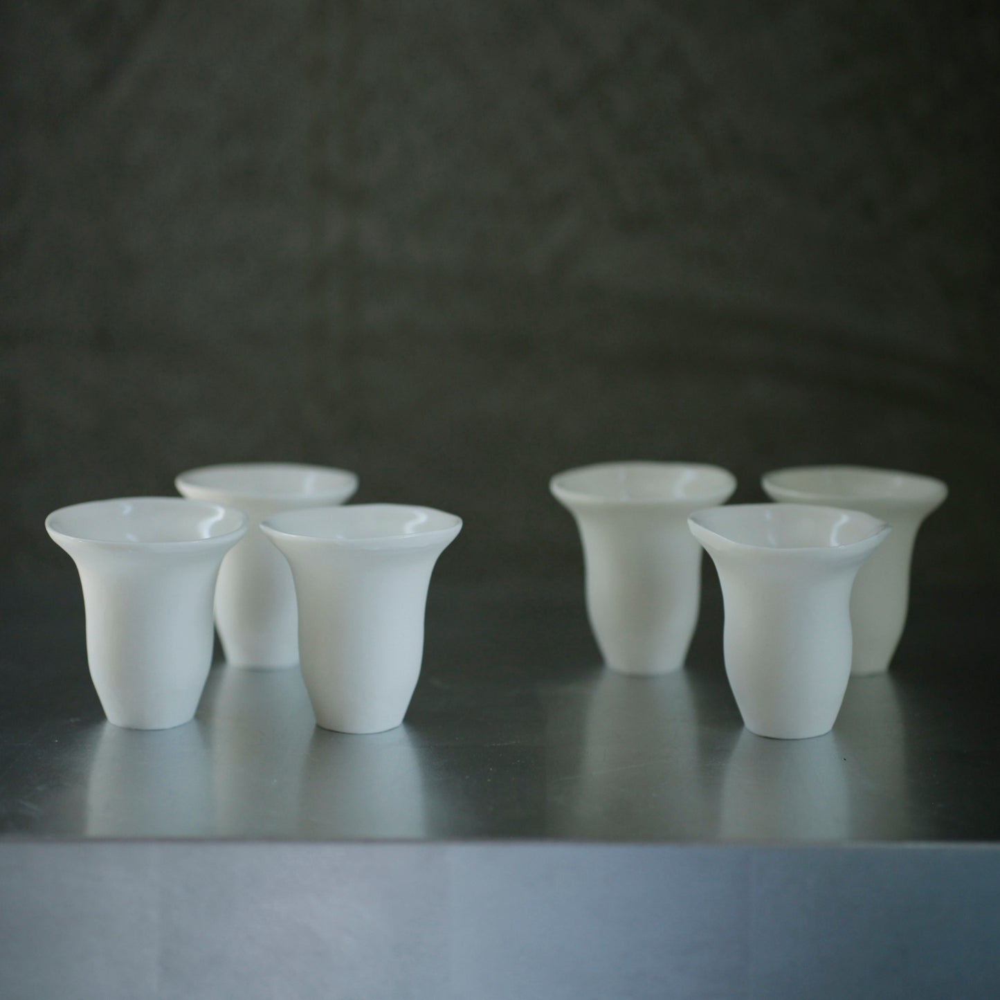 蔡宜芳 瓷土茶杯(白-圓身)