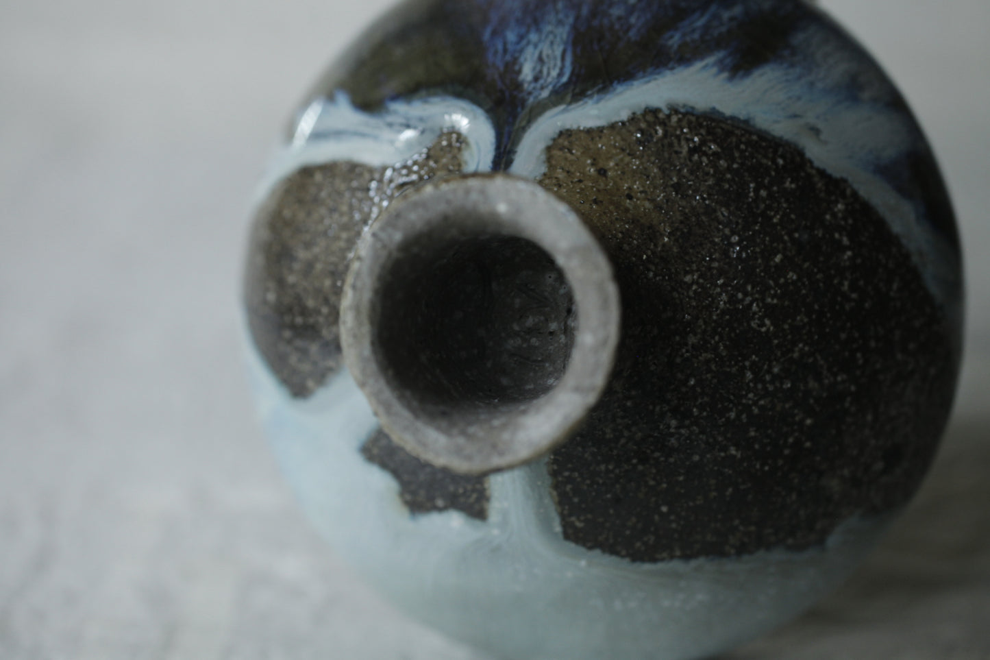 蕭風 柴燒茶碗-望瀑枕風