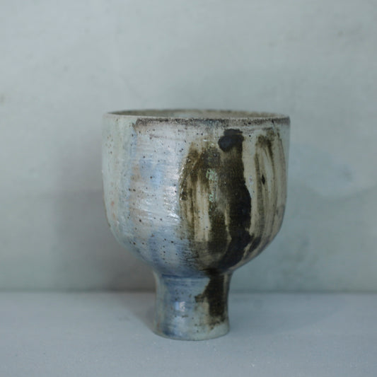 蕭風 柴燒茶碗-湅川