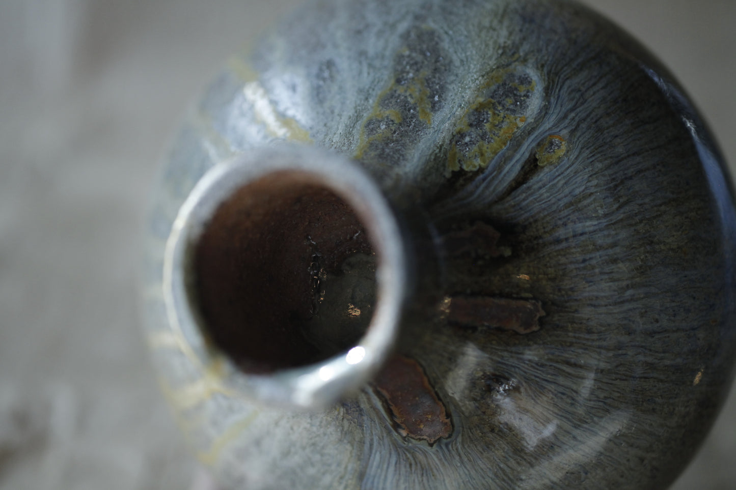 蕭風 柴燒茶碗-流曜