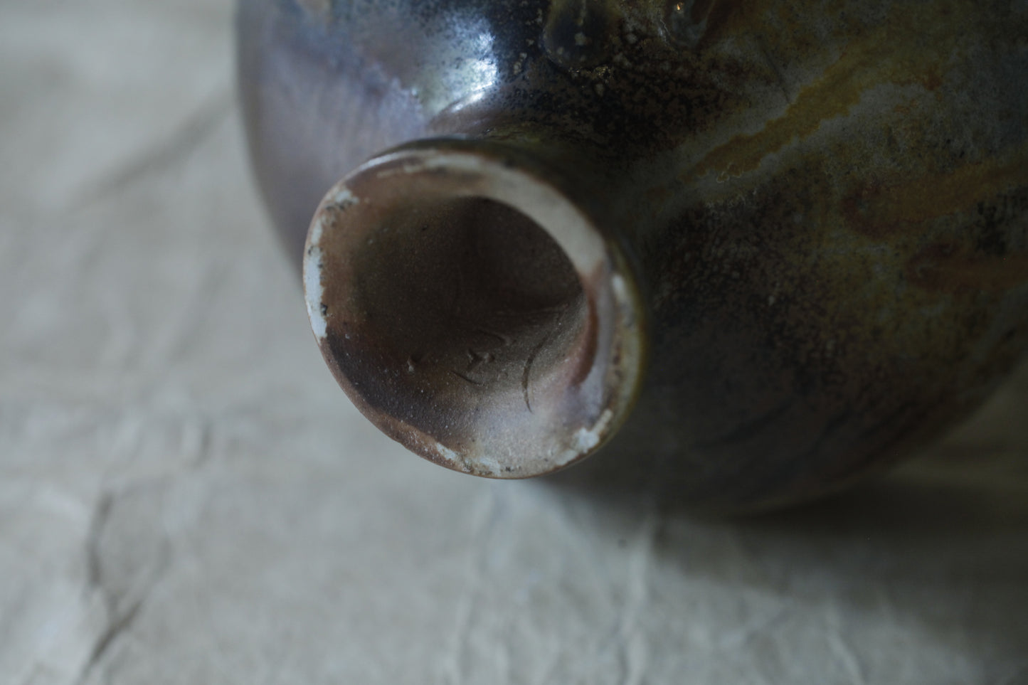 蕭風 柴燒茶碗-浟湙瀲瀲