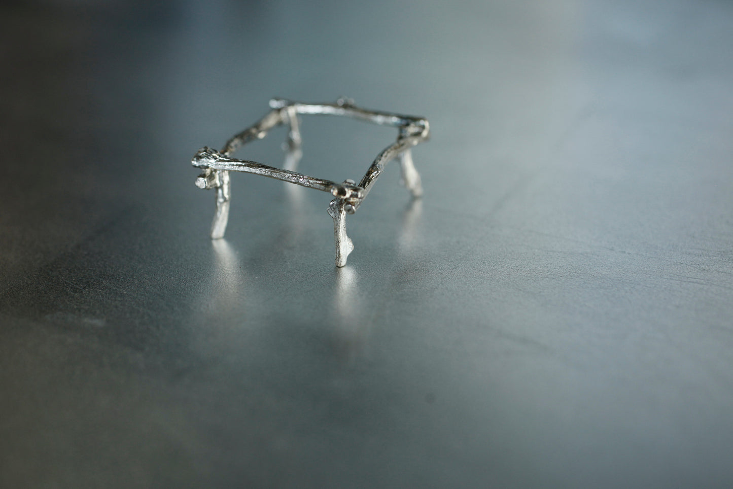 蘇健霖 點水 茶匙/匙置 - 兩物件組