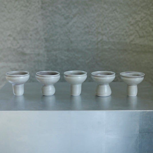 楊育睿 蘭・らん 瓷土唇瓣茶杯(粉) 1-5