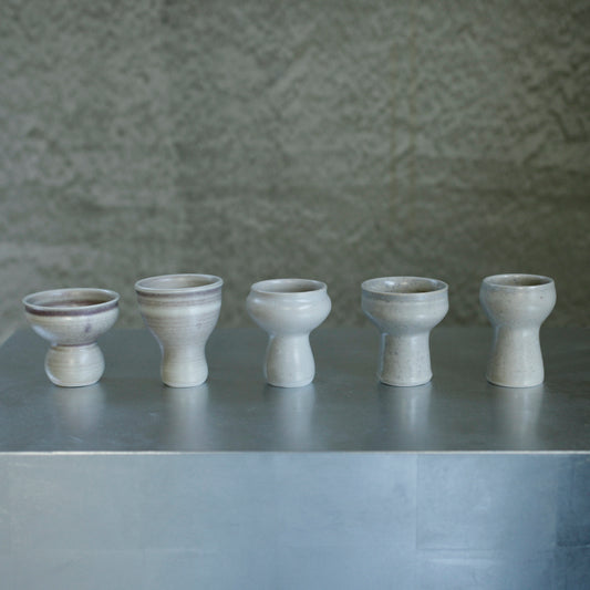 楊育睿 蘭・らん 瓷土唇瓣茶杯(粉) 6-10