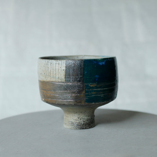 蕭風 柴燒茶碗-冬野歲章I