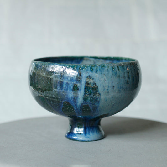 蕭風 柴燒茶碗-僻野山流