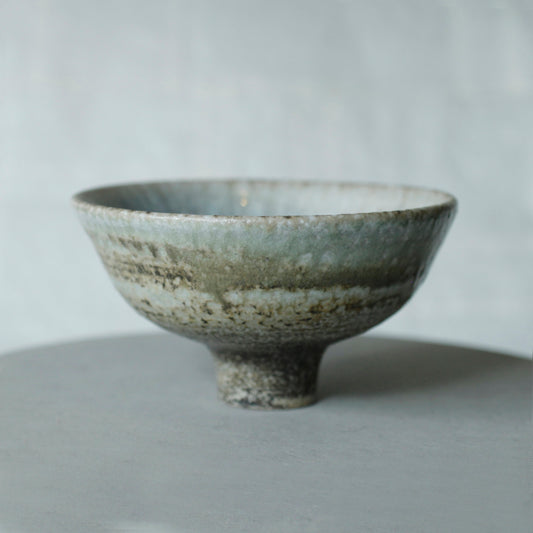 蕭風 柴燒茶碗-寒雰