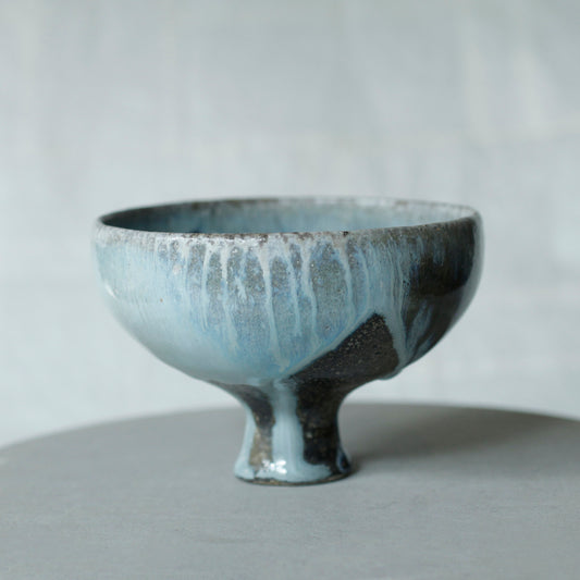 蕭風 柴燒茶碗-望瀑枕風