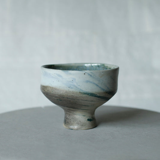 蕭風 柴燒茶碗-薰風