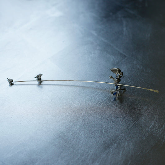 蘇健霖 澈(白鷺鷥) 雕塑 茶針/匙置 - 兩物件組