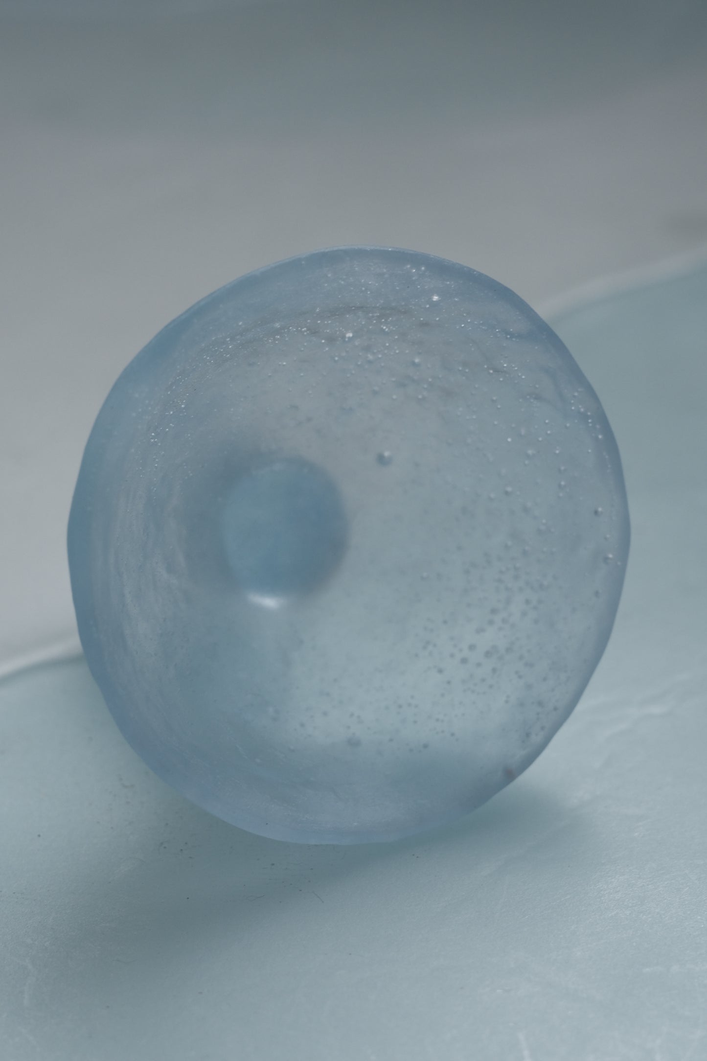 佐藤幸惠 鑄造玻璃高腳茶杯-金屬線