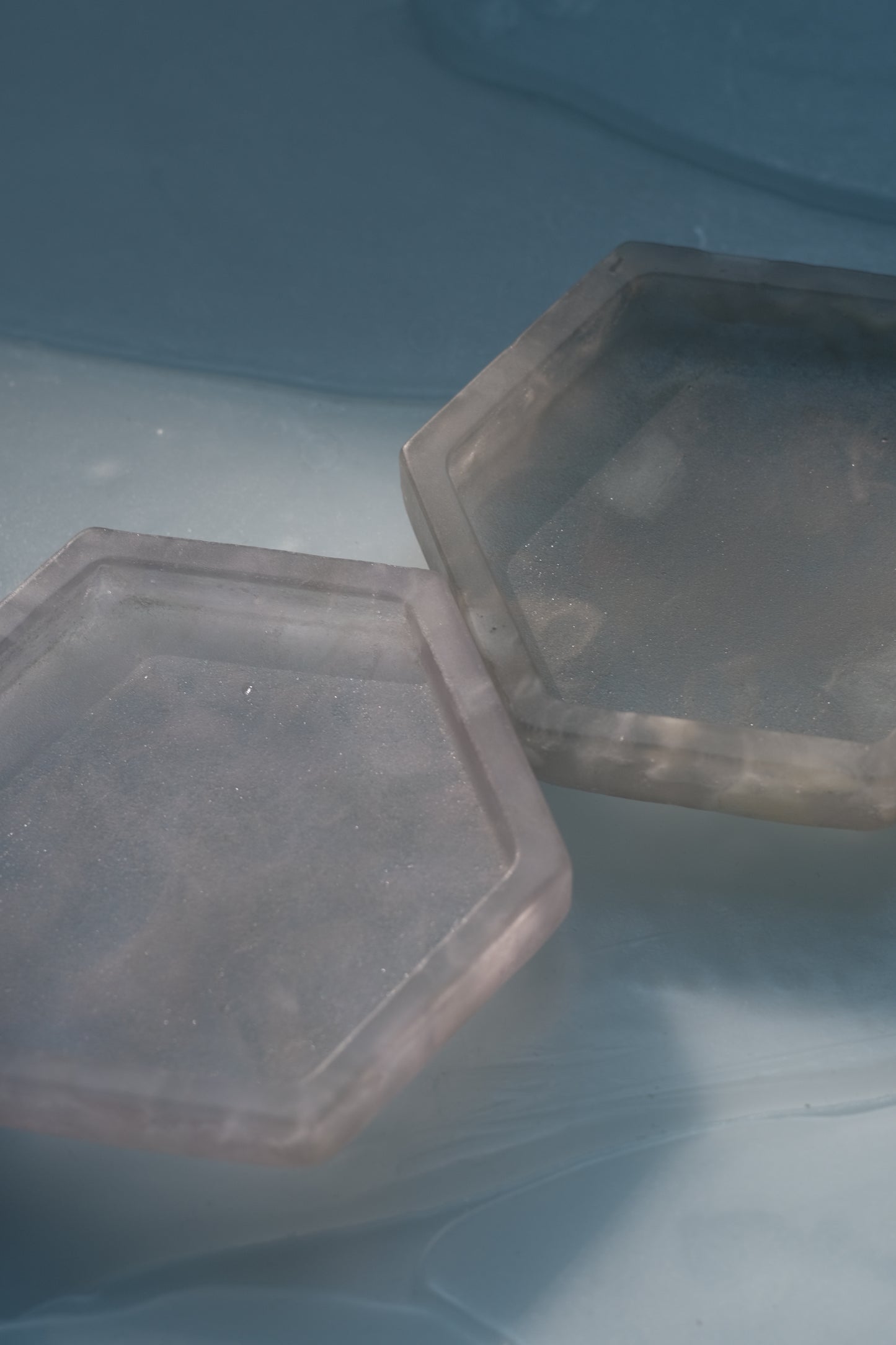 佐藤幸惠 鑄造玻璃六角皿