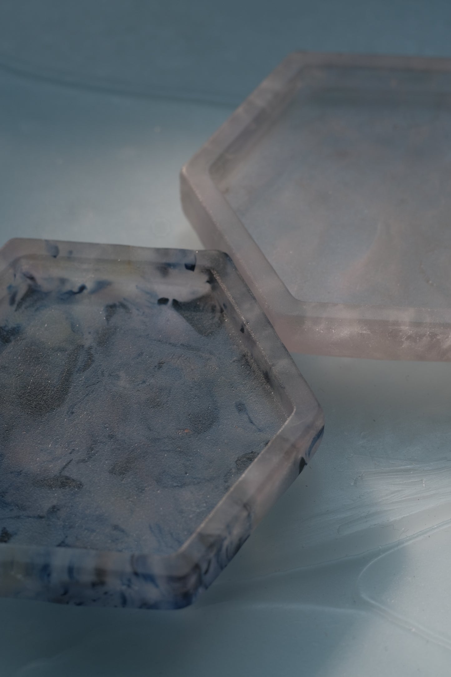 佐藤幸惠 鑄造玻璃六角皿