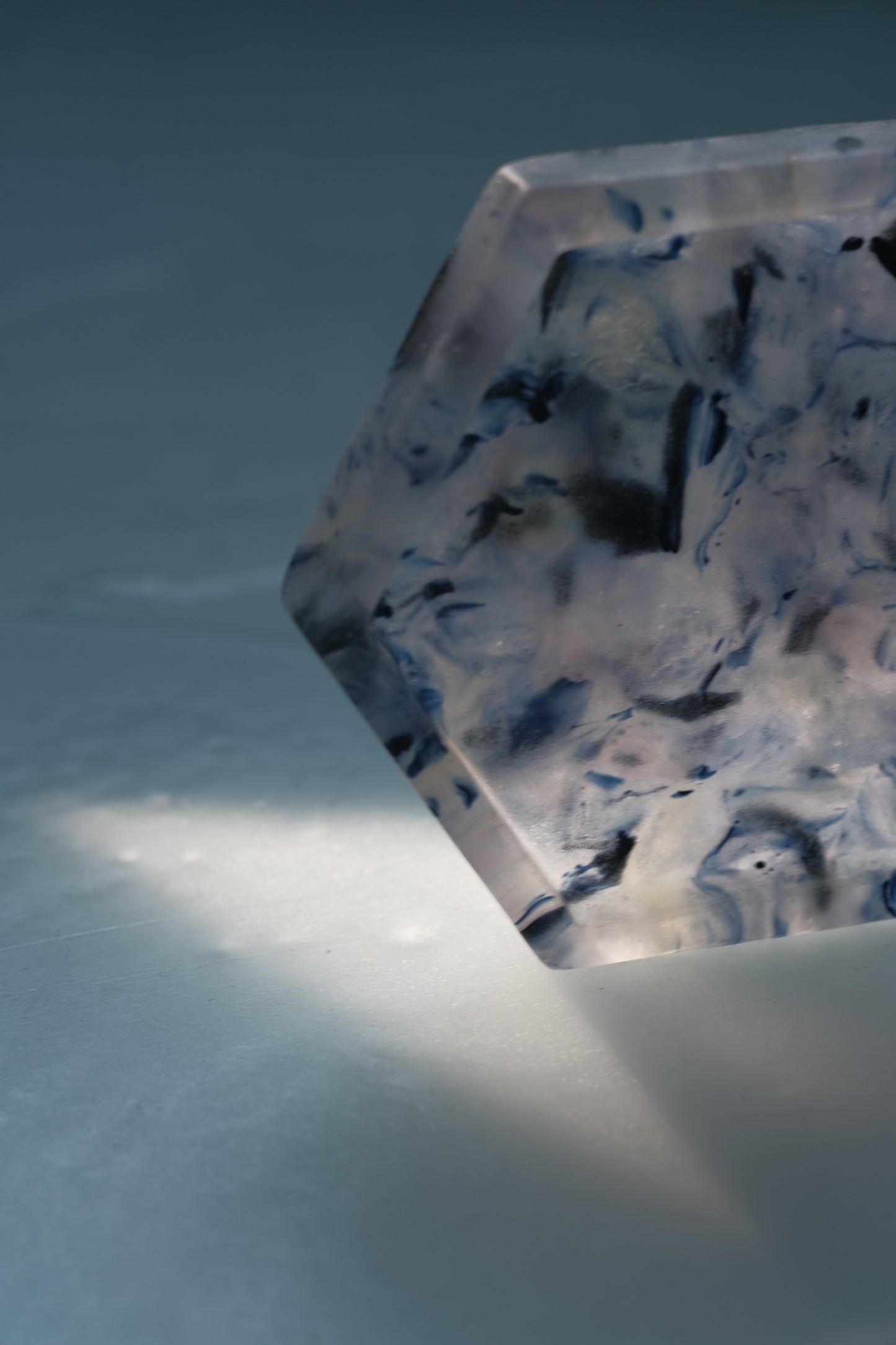 佐藤幸惠 鑄造玻璃六角皿