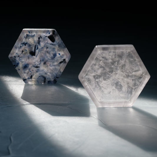 佐藤幸惠 鑄造玻璃六角皿