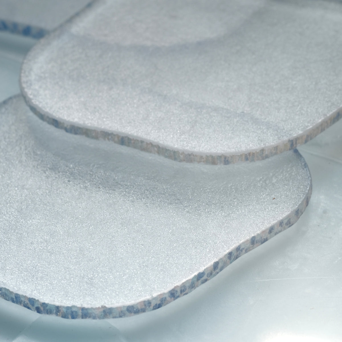 佐藤幸惠 鑄造玻璃平皿-雲朵