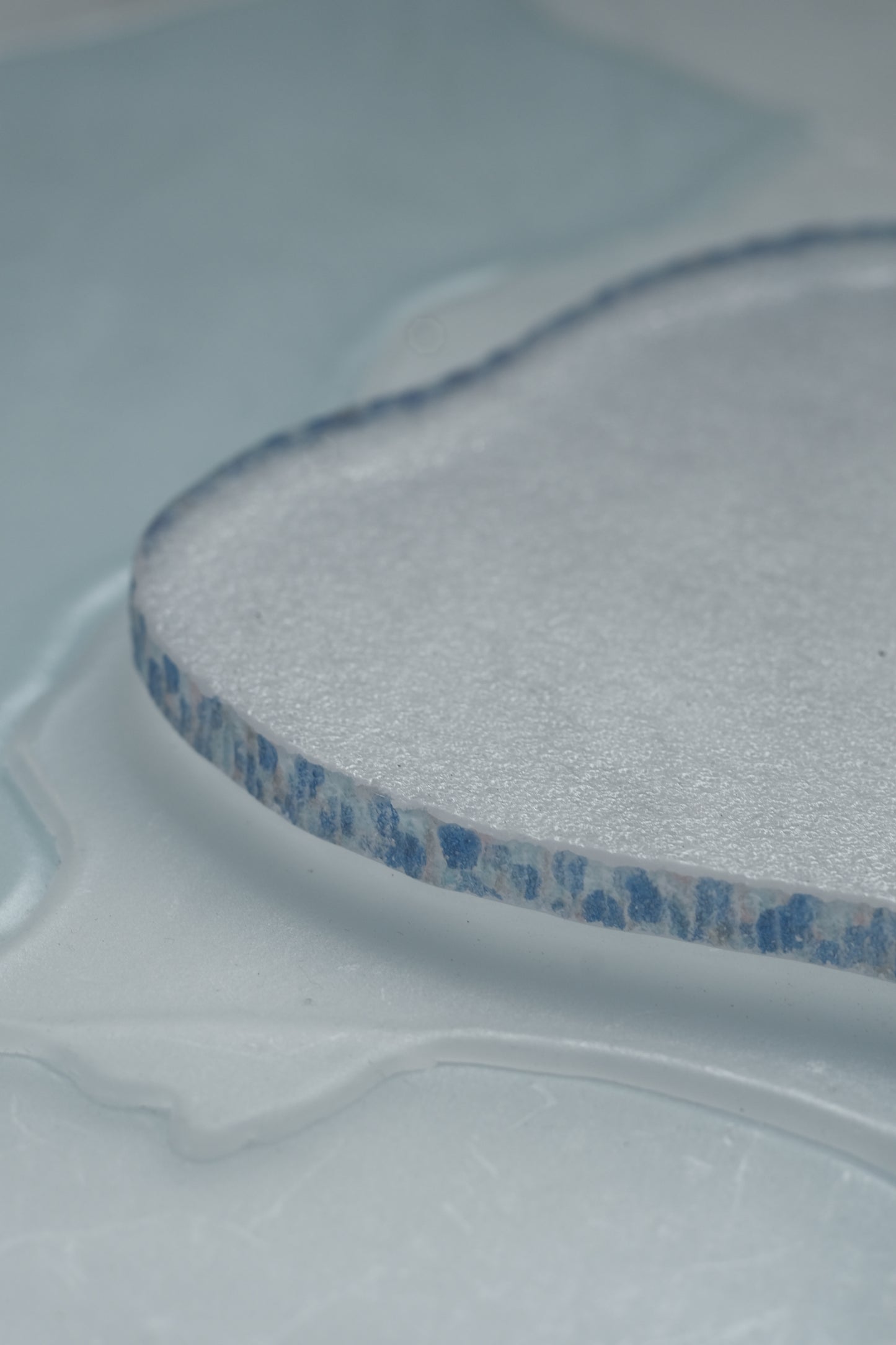 佐藤幸惠 鑄造玻璃平皿-雲朵