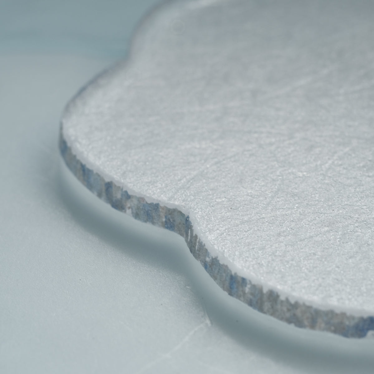 佐藤幸惠 鑄造玻璃平皿-積雨雲