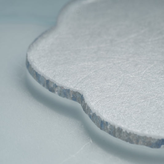 佐藤幸惠 鑄造玻璃平皿-積雨雲