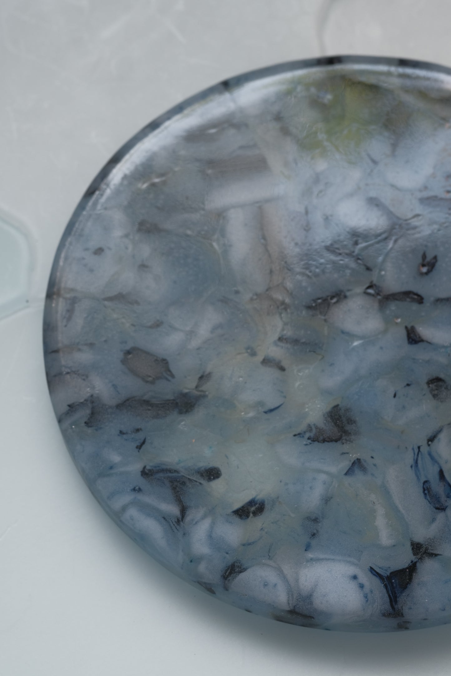 佐藤幸惠 鑄造玻璃丸皿