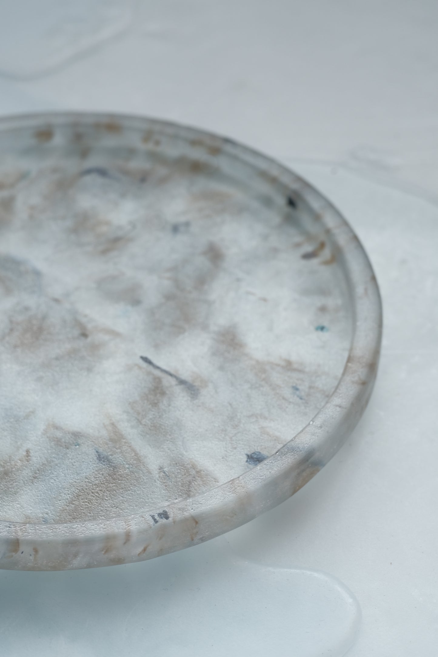 佐藤幸惠 鑄造玻璃丸皿